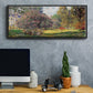 The Park - Floater Framed Canvas Print