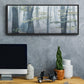Chalky Misty Autumn Forest View - Floater Framed Canvas Print
