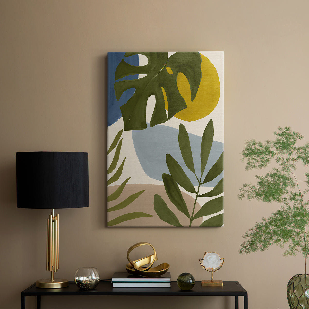 Tropica Tumble I - Canvas Art Print