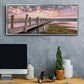 Sky - Floater Framed Canvas Print