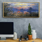 Sunset on the Seine - Floater Framed Canvas Print