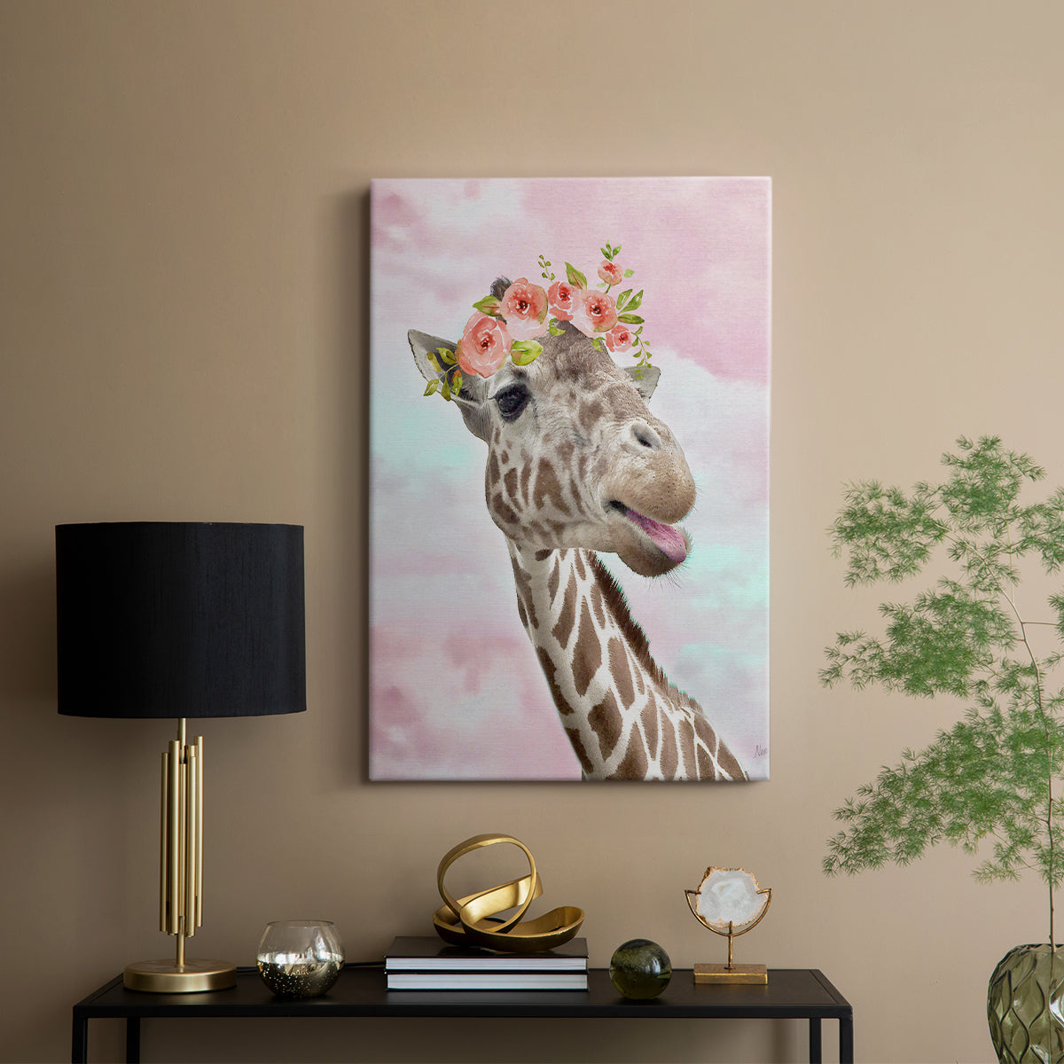 Floral Fun I - Canvas Art Print