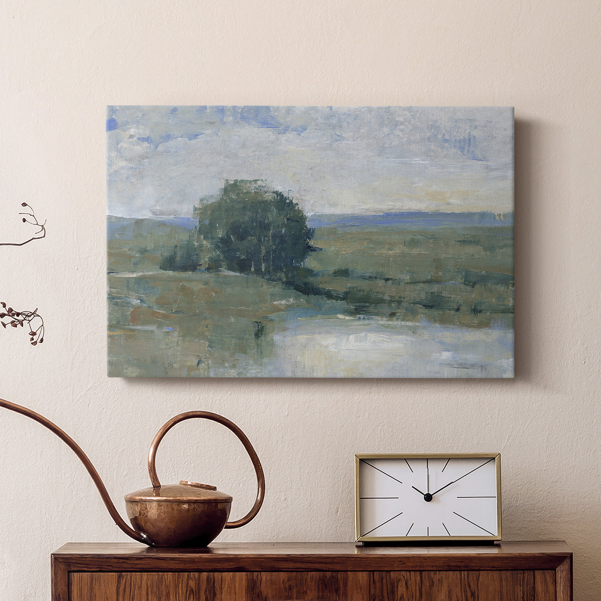 Riverbank Impression I - Canvas Art Print