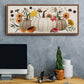 Fall Botanicals - Floater Framed Canvas Print