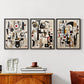 Abstract Series CLXVIII - Restickable Framed Art Set