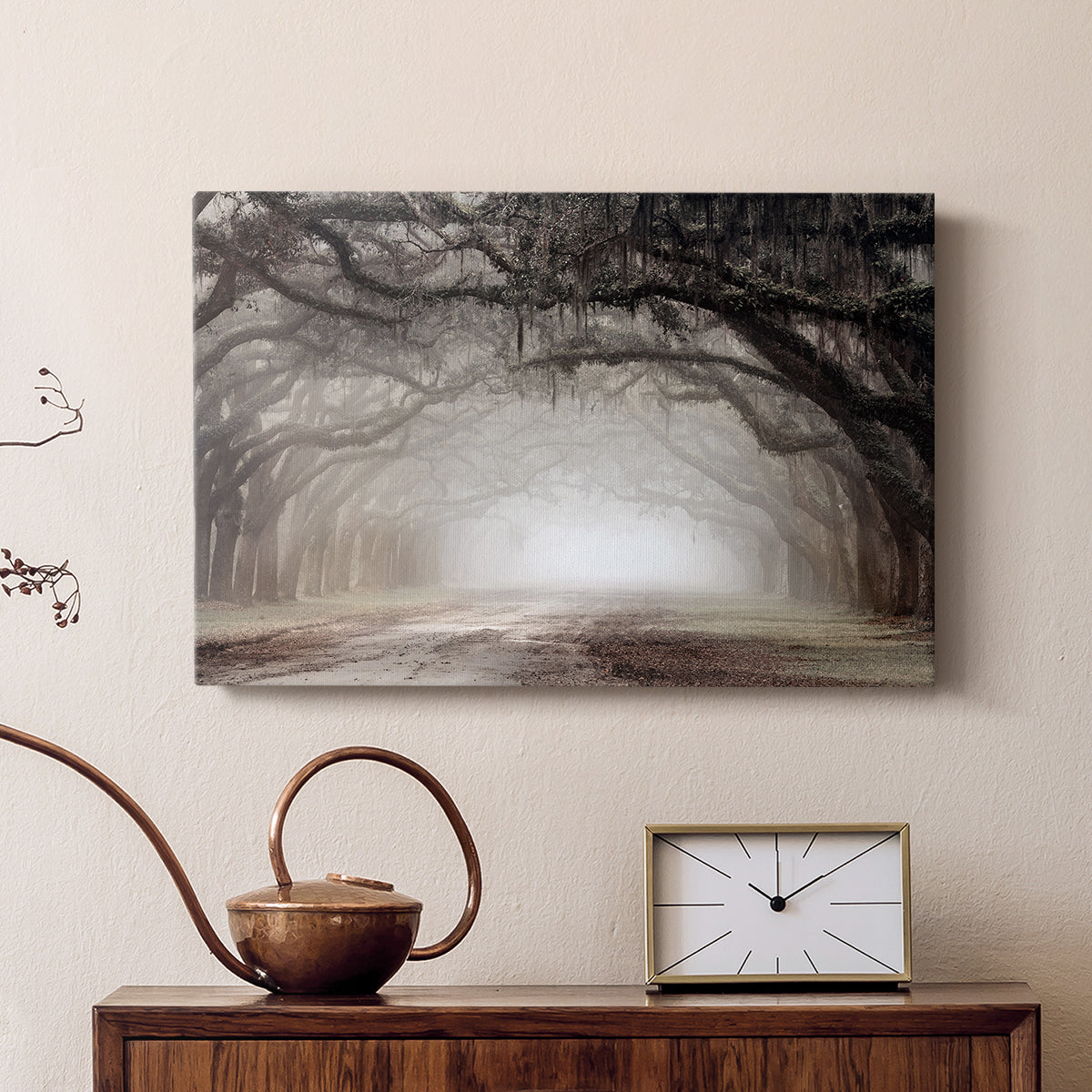 Timeless Plantation Drive - Canvas Art Print