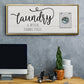 Never Ending Laundry - Floater Framed Canvas Print