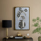 Graphic Flowers in Vase IV - Canvas Art Print