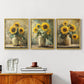 Floral Study Series CLXXI - Restickable Framed Art Set