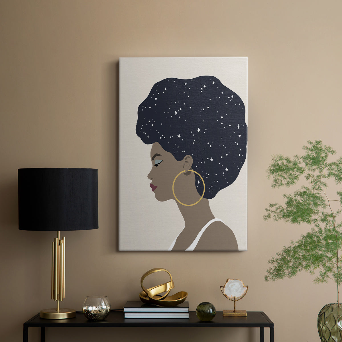 Heavenly Hair I - Canvas Art Print