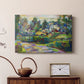 White Barn - Canvas Art Print