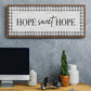 Hope Sweet Hope - Floater Framed Canvas Print