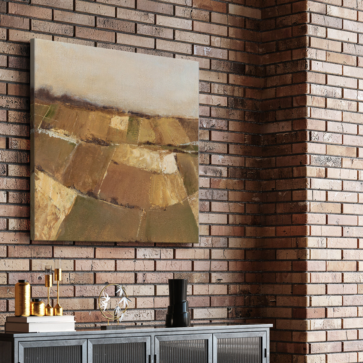 Autumn Pasture I - Canvas Art Print