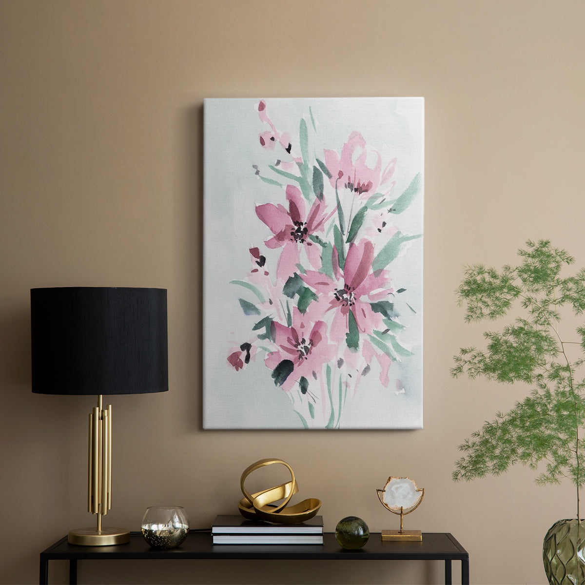 Posy Blooms I - Canvas Art Print