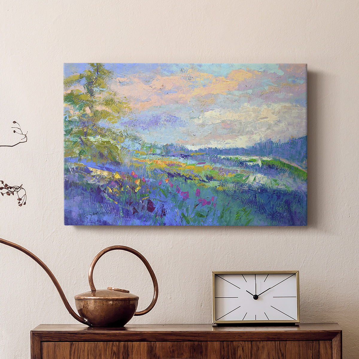 On a Happy Day - Canvas Art Print