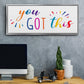 Rainbow Got This - Floater Framed Canvas Print