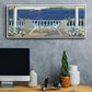 Summer Sail - Floater Framed Canvas Print