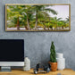 Summer Day - Floater Framed Canvas Print
