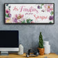 Familias Siempre - Floater Framed Canvas Print