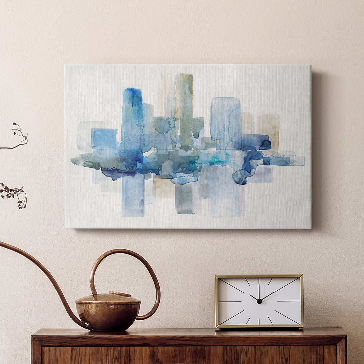 Soft Skyline II - Canvas Art Print