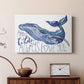 Whale Love I - Canvas Art Print