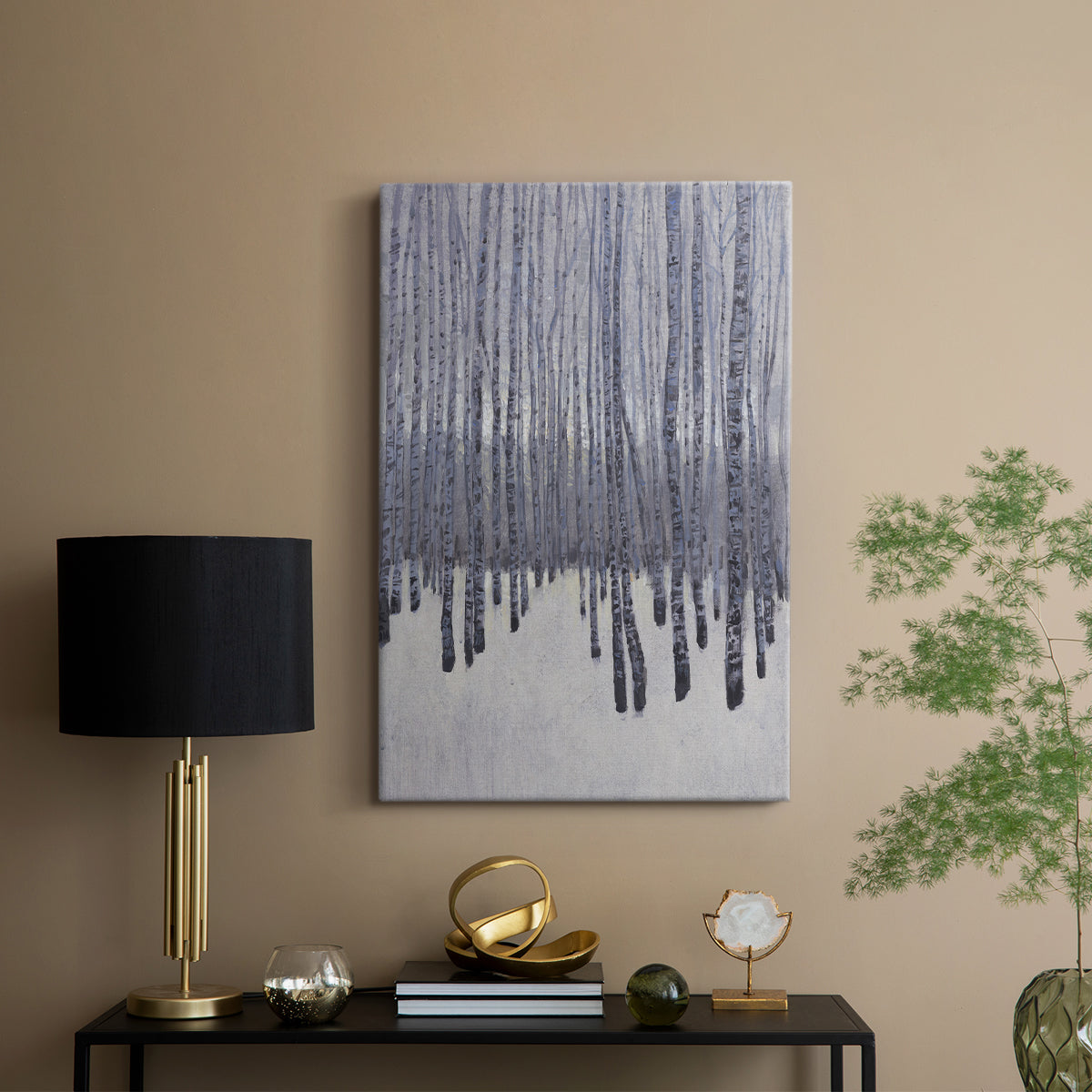 Bare Trees in Winter I - Canvas Art Print