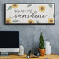 You Are My Sunshine - Floater Framed Canvas Print