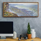 Seascape Near Fecamp, 1881 - Floater Framed Canvas Print