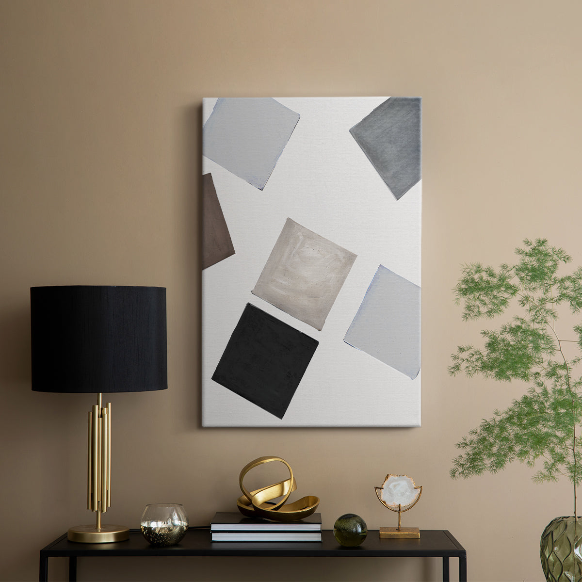 Block Encounter Revisit I - Canvas Art Print