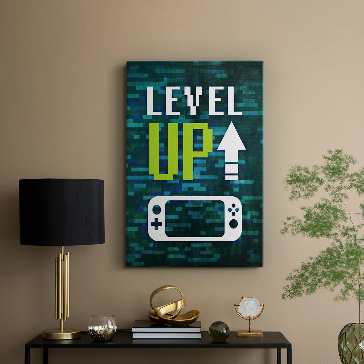 It's Game On III - Canvas Art Print