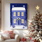 Cobalt Whisper - Canvas Art Print