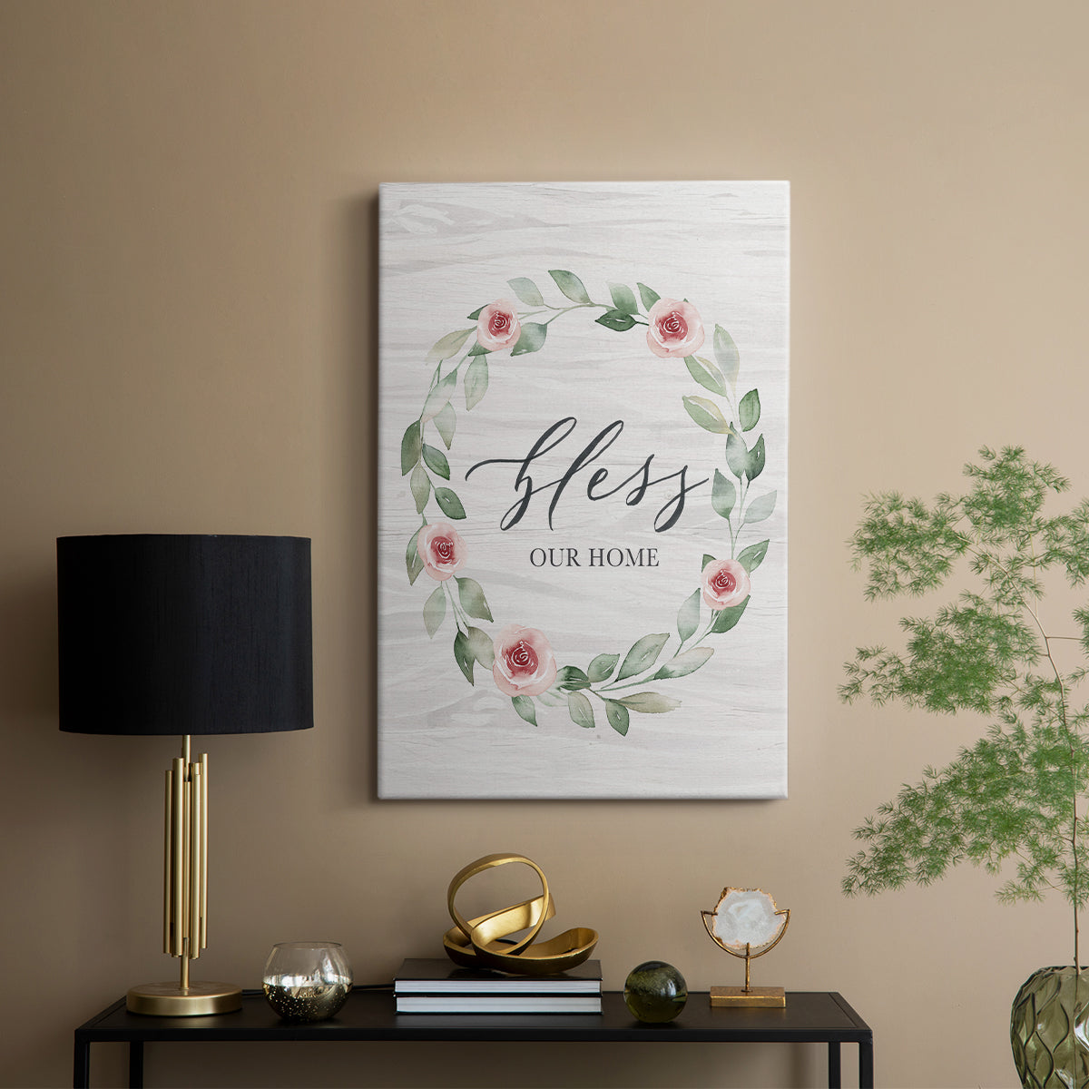 Bless Our Home - Canvas Art Print