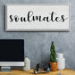 Soulmates - Floater Framed Canvas Print