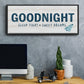 Sleep Tight Sweet Dreams - Floater Framed Canvas Print