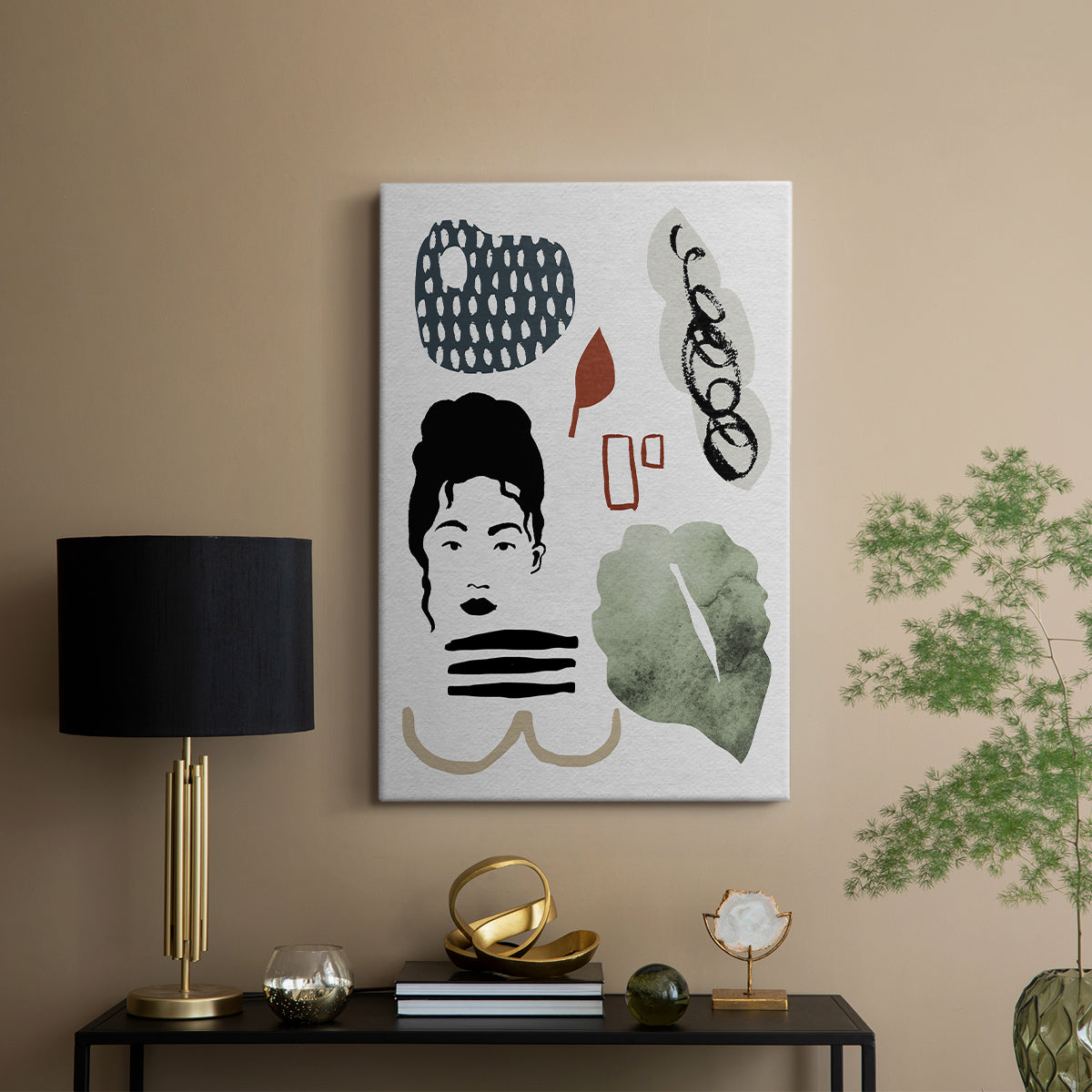 Collected Mindfulness I - Canvas Art Print