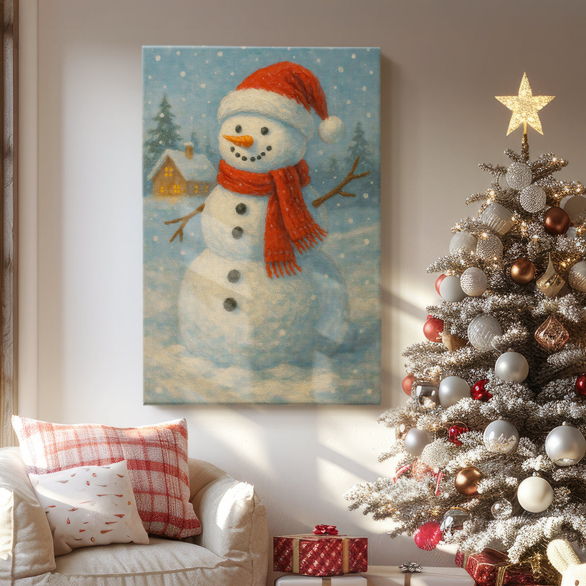 Pines of Chalk Promise - Canvas Art Print