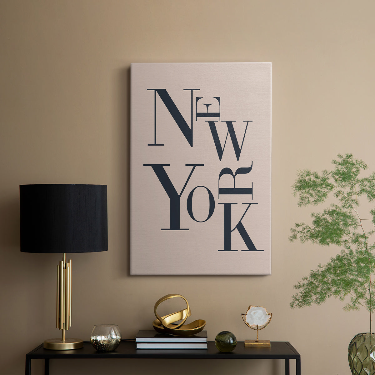 City Center Type I - Canvas Art Print