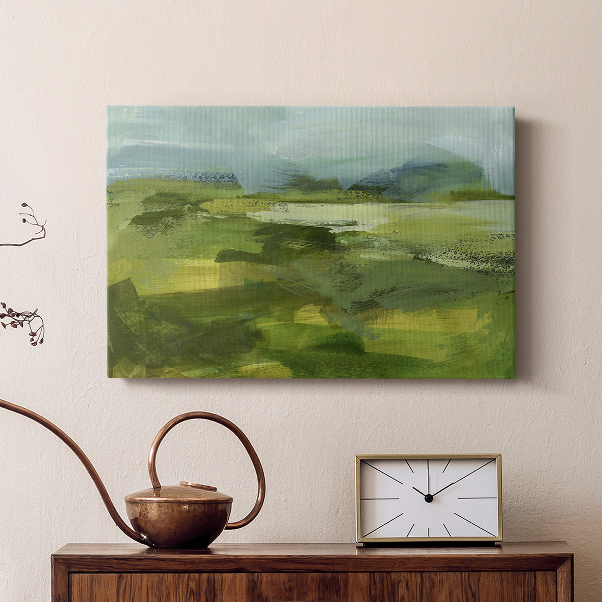 Emerald View IV - Canvas Art Print