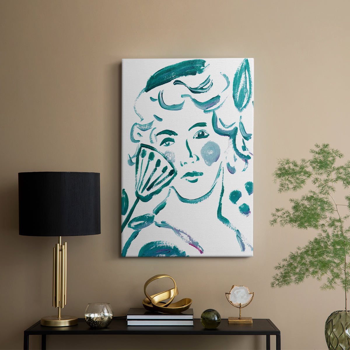 Budding Flower I - Canvas Art Print