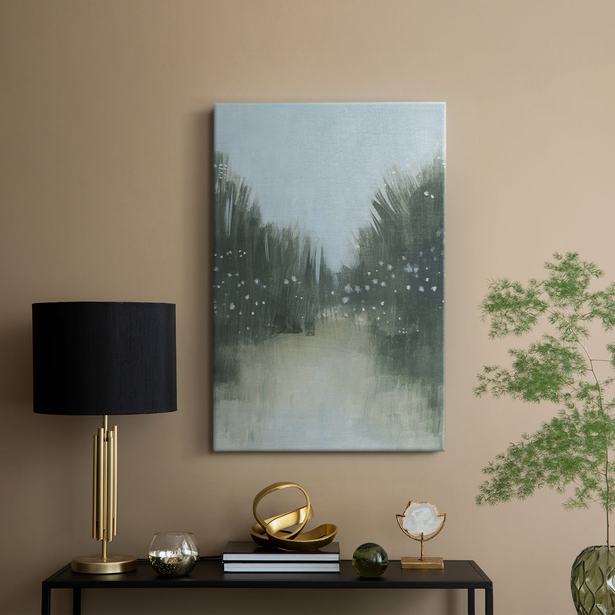 Marsh Morning Fog I - Canvas Art Print