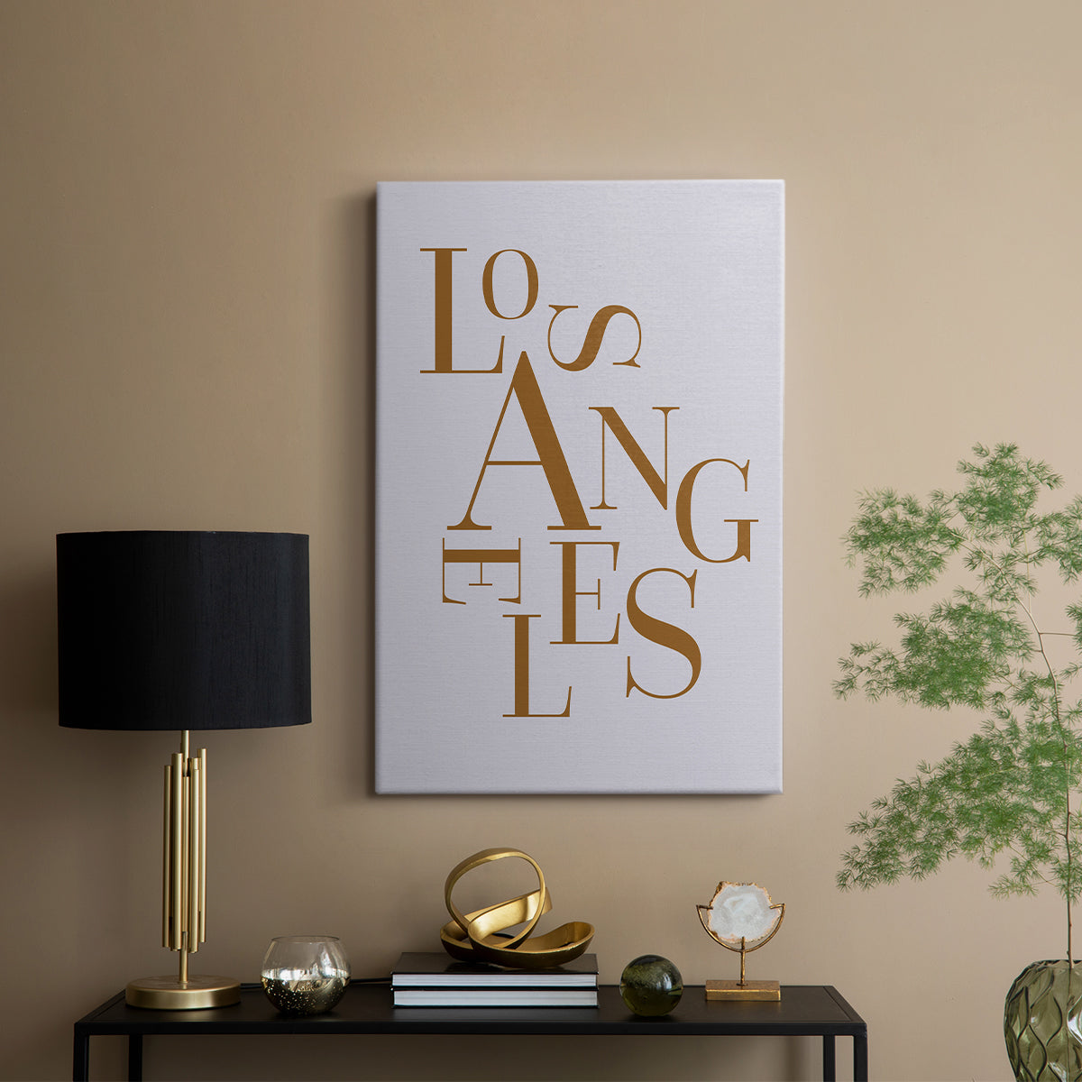City Center Type III - Canvas Art Print