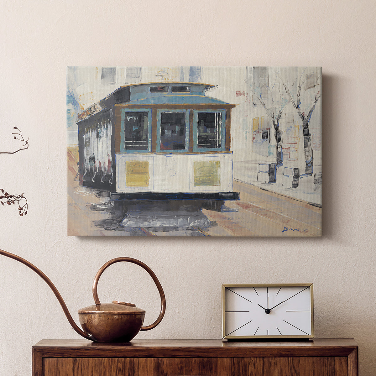 Cable Town - Canvas Art Print