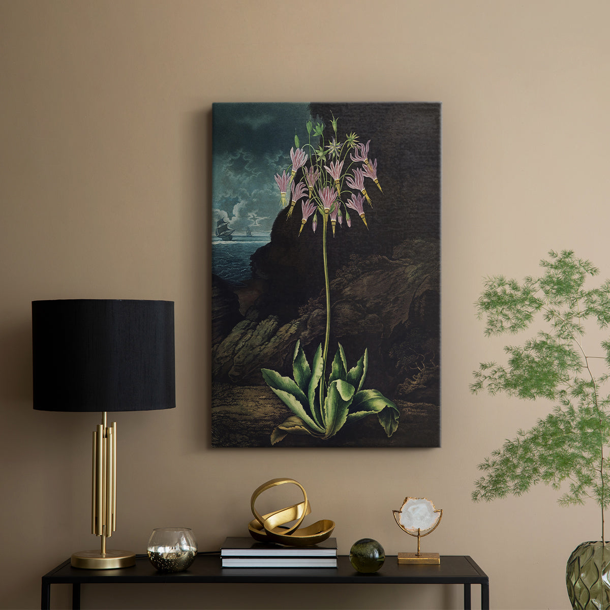 Temple of Flora II - Canvas Art Print