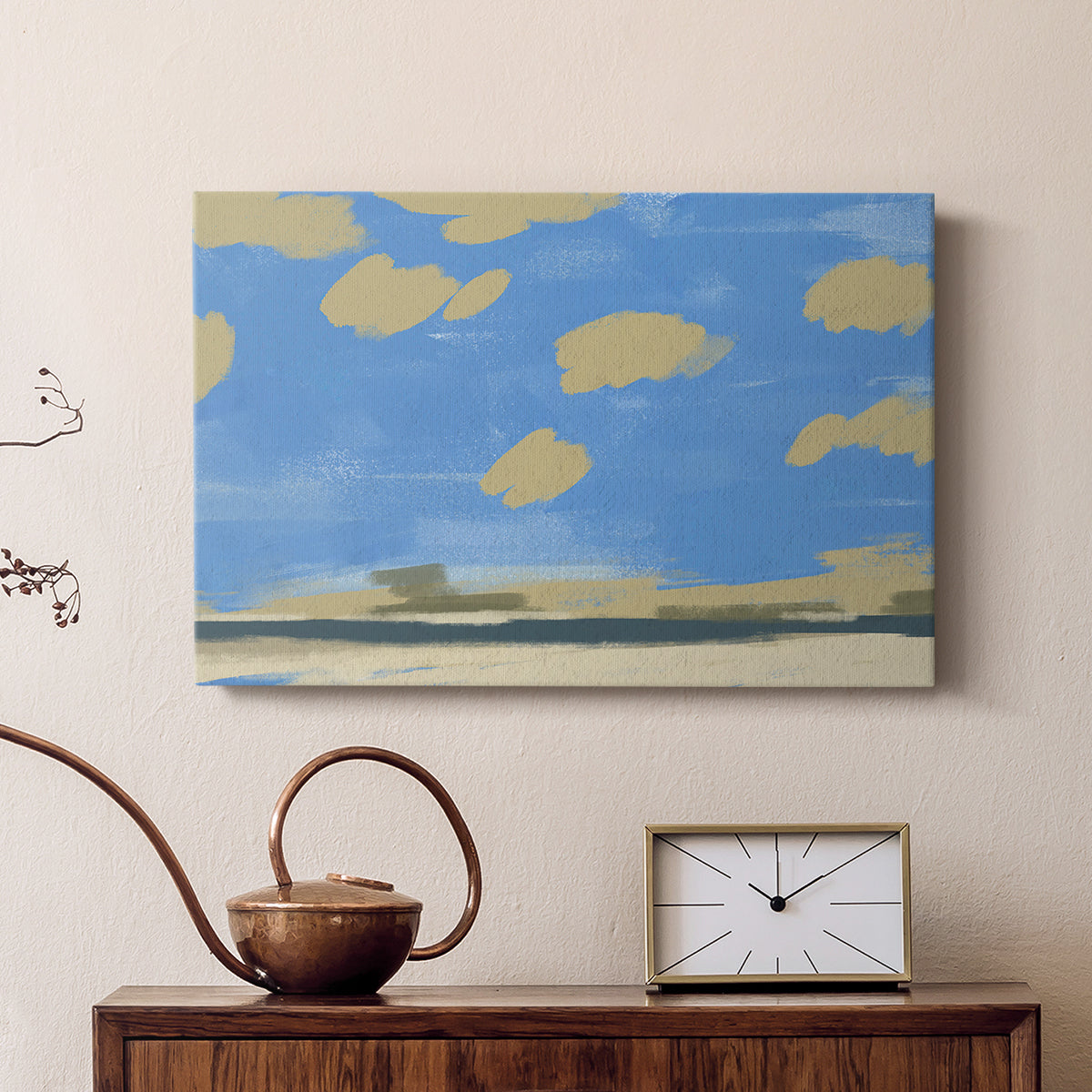 Textured Beachscape II - Canvas Art Print