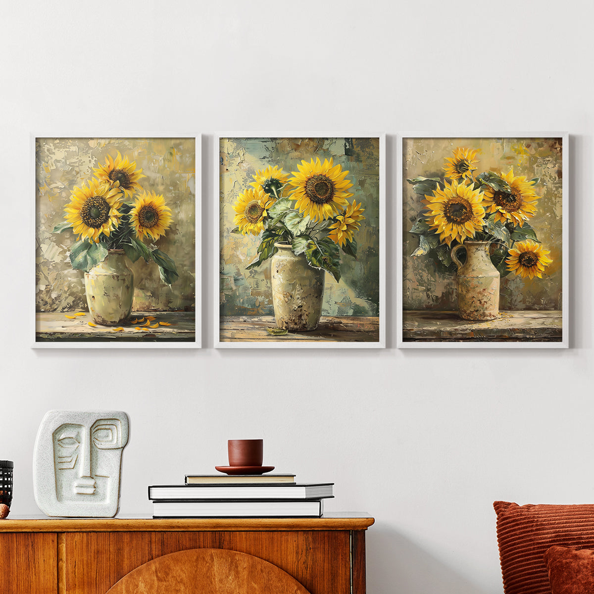 Floral Study Series CLXXI - Restickable Framed Art Set