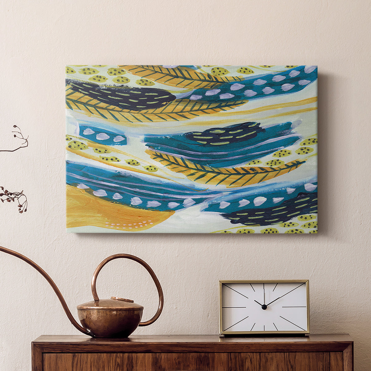Feathery I - Canvas Art Print