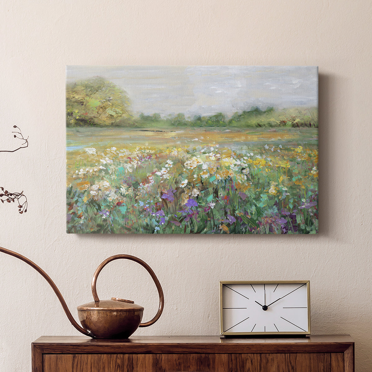 Country Meadow - Canvas Art Print
