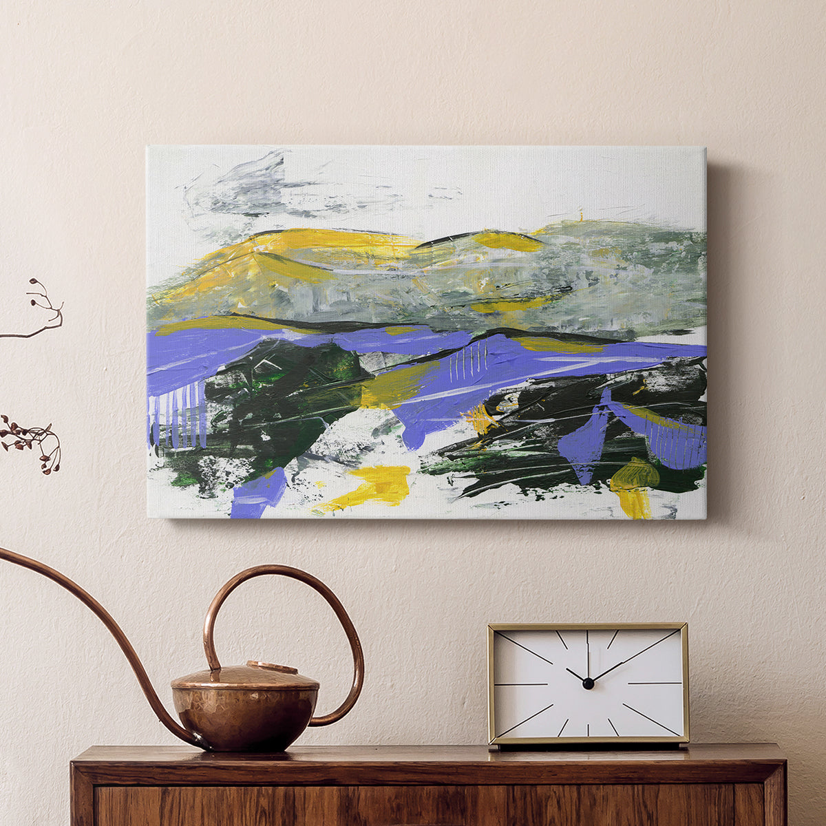 Silent Mountain IV - Canvas Art Print
