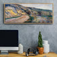 The Road to Giverny, 1885 - Floater Framed Canvas Print