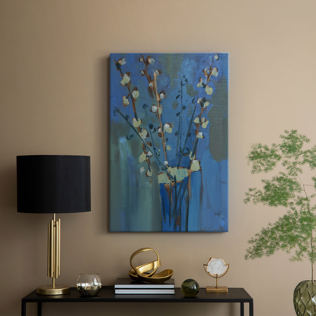 Winter Willow II - Canvas Art Print